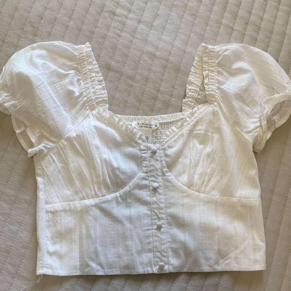 Cotton white shirt